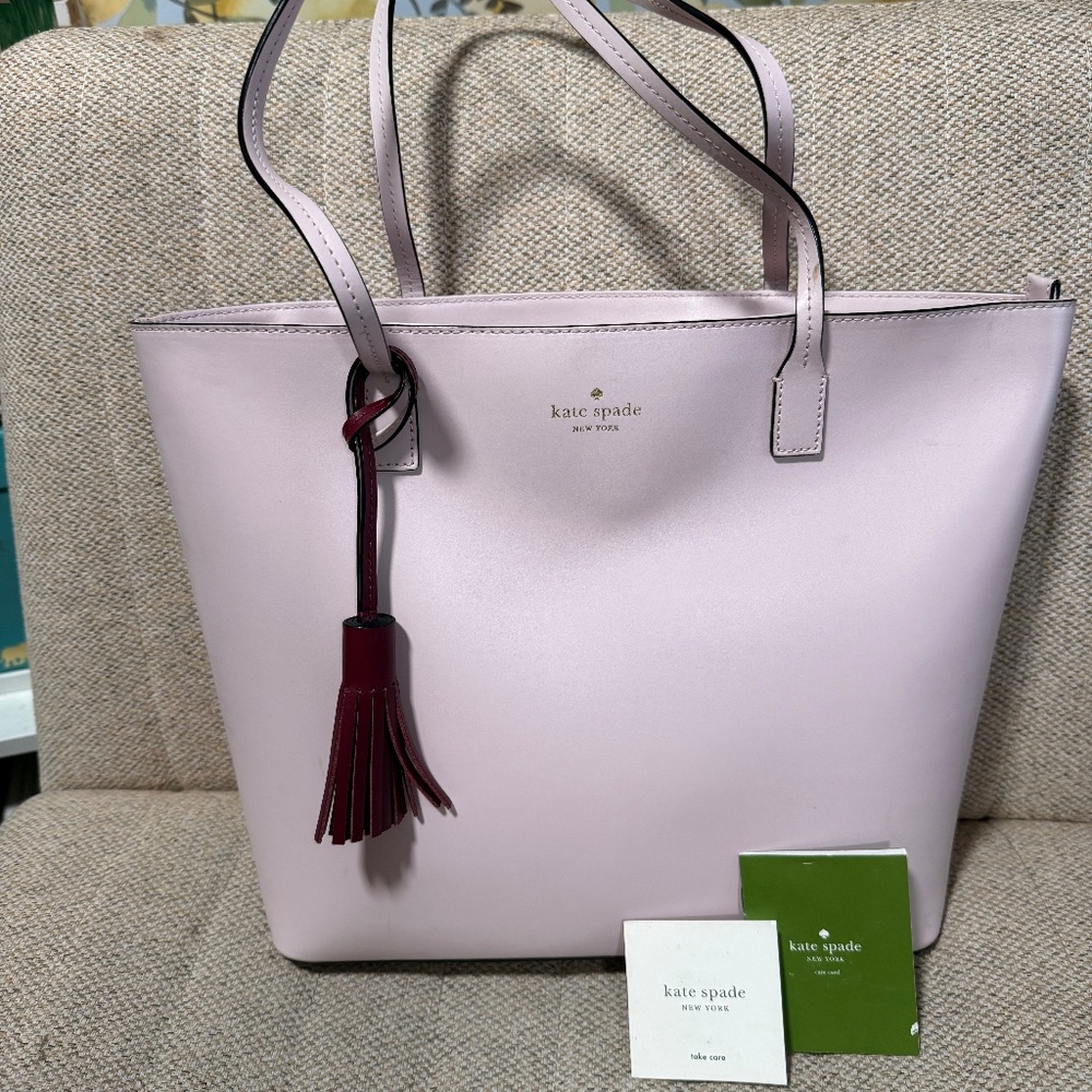 Kate Spade Karle Wright Place Tote in Plum Dawn